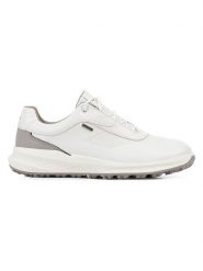 Geox Sneakersy "PG1X" w kolorze białym rozmiar: 41. Białe buty sportowe casual Geox, bez wzorów, z materiału, bez zapięcia. Za 347.99 zł.