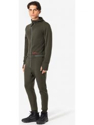 Super.natural Kombinezon "Spacer 260" w kolorze khaki rozmiar: L. Brązowe spodnie treningowe długie super.natural, l, bez wzorów, z wełny. Za 543.99 zł.