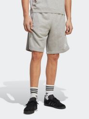 Adidas Szorty dresowe w kolorze szarym rozmiar: XXL. Szare krótkie spodenki sportowe Adidas, xxl, bez wzorów, z bawełny. Za 145.06 zł.