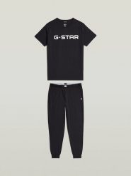 G-Star Piżama w kolorze czarnym rozmiar: M. Czarne piżamy G-Star, m, bez wzorów, z bawełny, bez ramiączek. Za 154.95 zł.