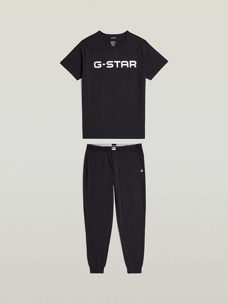 G-Star Piżama w kolorze czarnym rozmiar: M. Czarne piżamy G-Star, m, bez wzorów, z bawełny, bez ramiączek. Za 154.95 zł.