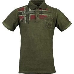 Koszulka polo "Kamo" w kolorze khaki. Koszulki polo marki Geographical Norway Men. W wyprzedaży za 90.95 zł.
