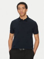BOSS Polo C-Prout 109 50532765 Granatowy Regular Fit. Niebieskie koszulki polo Boss, l, bez wzorów, z bawełny, bez kołnierzyka, bez ramiączek. Za 459.99 zł.