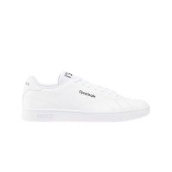 Buty na co dzień Reebok Court Clean. Białe buty sportowe casual Reebok, bez wzorów, z materiału, bez zapięcia. Za 329.00 zł.