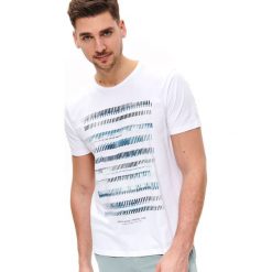 T-SHIRT Z NADRUKIEM. Bluzki z długim rękawem marki TOP SECRET. Za 39.99 zł.
