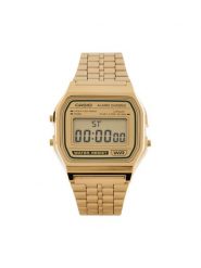 Casio Zegarek A158WEGV-9AEF Złoty. Żółte, cyfrowe zegarki Casio, złote. Za 289.99 zł.