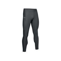 Legginsy Under Armour QUALIFIER. Szare legginsy długie sportowe Under Armour, s, bez wzorów, z materiału. Za 281.95 zł.