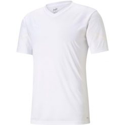 Podkoszulek Puma Teamflash Jersey, Mężczyźni. Białe podkoszulki Puma, m, bez wzorów, z jersey, bez ramiączek. Za 190.00 zł.