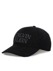 Calvin Klein Czapka z daszkiem Corduroy Graphic 5 Panel Cap LV04D5064G Czarny. Czarne czapki z daszkiem CALVIN KLEIN, bez wzorów, z bawełny. Za 189.99 zł.