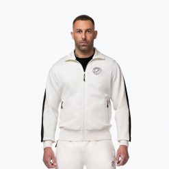 Bluza męska Pitbull Track Jacket San Diego. Białe bluzy bez kaptura PITBULL, l, bez wzorów, z elastanu, bez kaptura. Za 249.99 zł.