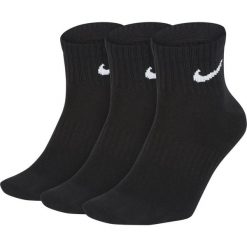 Lekkie Skarpety Do Kostki Unisex Dla Dorosłych (zestaw 3 Sztuk). Brązowe skarpety Nike, bez wzorów. Za 91.99 zł.