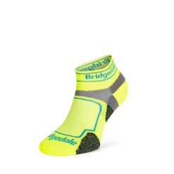 Skarpety do biegania unisex Bridgedale Ultra Lt T2 Coolmax Sport Low. Żółte skarpetki sportowe Bridgedale, bez wzorów. Za 74.99 zł.
