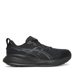 Buty do biegania Asics. Czarne buty do biegania ASICS, bez wzorów, bez zapięcia, do biegania. Za 719.99 zł.