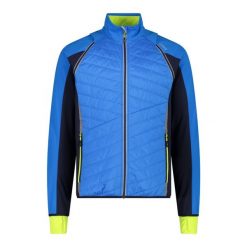 Kurtka z odczepialnymi rękawami CMP Unlimitech. Niebieskie kurtki softshell CMP, m, bez wzorów, z softshellu, bez kaptura. Za 422.00 zł.