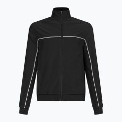 Kurtka tenisowa męska Wilson Team Woven Colorblock. Białe kurtki Wilson, m, bez wzorów, bez kaptura. Za 329.99 zł.