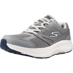 Buty SKECHERS 183666 Szary. Szare buty turystyczne Skechers, bez wzorów, z tkaniny, bez zapięcia, trekkingowe. Za 259.99 zł.