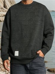 Bluza crewneck ze wzorem - zielony. Zielone bluzy bez kaptura Sinsay, l, bez wzorów, bez kaptura. W wyprzedaży za 17.99 zł.