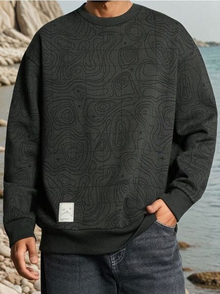 Bluza crewneck ze wzorem - zielony. Zielone bluzy bez kaptura Sinsay, l, bez wzorów, bez kaptura. W wyprzedaży za 17.99 zł.