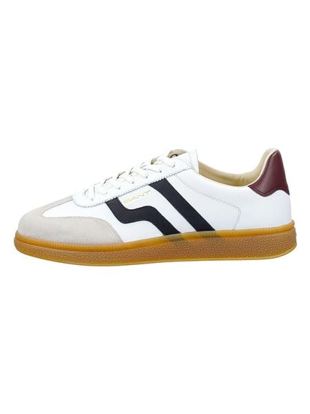GANT Footwear Skórzane sneakersy "Cuzmo" w kolorze białym rozmiar: 44. Białe buty sportowe casual GANT Footwear, bez wzorów, bez zapięcia. Za 323.65 zł.