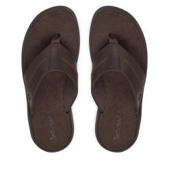 Japonki Timberland. Brązowe japonki Timberland, bez wzorów. Za 269.99 zł.