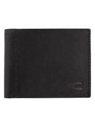 Camel Active Skórzany portfel "Niagara" w kolorze czarnym - 11 x 8,5 x 2 cm rozmiar: onesize. Czarne portfele Camel Active, bez wzorów, z materiału. Za 117.45 zł.
