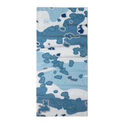 Chusta wielofunkcyjna BUFF Coolnet UV. Niebieskie szaliki Buff, bez wzorów, z elastanu. Za 89.99 zł.
