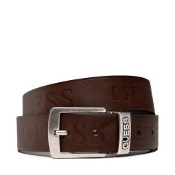 Pasek Męski Guess. Czarne paski Guess, z aplikacjami. Za 199.99 zł.