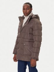 Geox Kurtka zimowa Leitan M5628B T3266 F1432 Beżowy Regular Fit. Brązowe kurtki Geox, na zimę, m, bez wzorów, z syntetyku, bez kaptura. Za 1,259.00 zł.