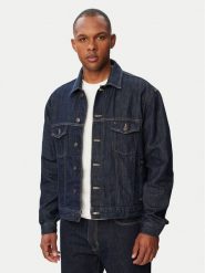 Tommy Jeans Kurtka jeansowa Jaimie DM0DM23328 Granatowy Regular Fit. Niebieskie kurtki Tommy Jeans, m, bez wzorów, z bawełny, bez kaptura. Za 489.99 zł.