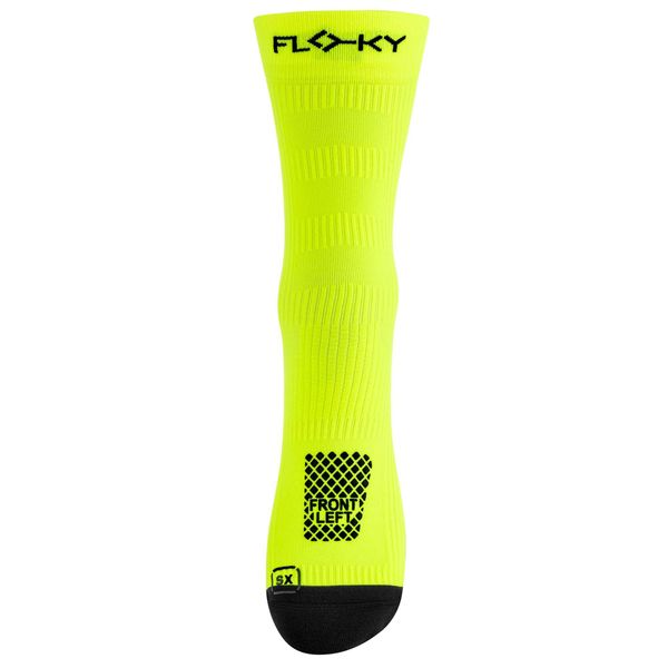 Skarpetki Do Biegania Floky Floky Run Up Medium 2.0 Dorosłych. Żółte odzież kompresyjna FLOKY, l, z aplikacjami, z materiału, do biegania. Za 205.99 zł.