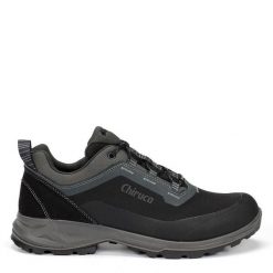 Buty trekkingowe Chiruca Canyon 03 Gore-Tex. Czarne buty turystyczne Chiruca, bez wzorów, z gore-texu, bez zapięcia, trekkingowe, gore-tex. Za 586.20 zł.