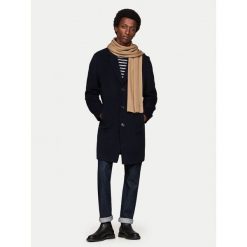 Szalik Tommy Hilfiger. Brązowe szaliki Tommy Hilfiger, bez wzorów. Za 279.99 zł.