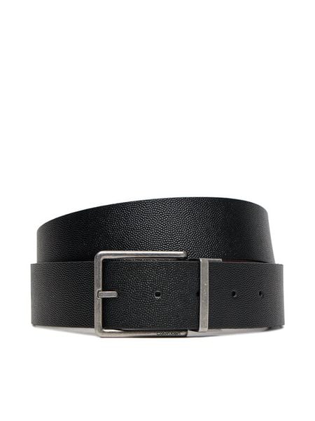 Calvin Klein Pasek Męski Warmth Buckle 40Mm Rev/Adj LV04D7048G Czarny. Czarne paski CALVIN KLEIN, bez wzorów, ze skóry. Za 169.99 zł.