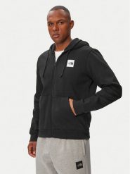 The North Face Bluza Evo Box Hd NF0A8JAZ Czarny Regular Fit. Czarne bluzy The North Face, m, bez wzorów, z bawełny, bez kaptura. Za 349.99 zł.
