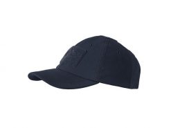 Czapka baseballowa zimowa Shark Skin. Czarne czapki z daszkiem Helikon-Tex, na zimę, z aplikacjami, z materiału. Za 81.99 zł.