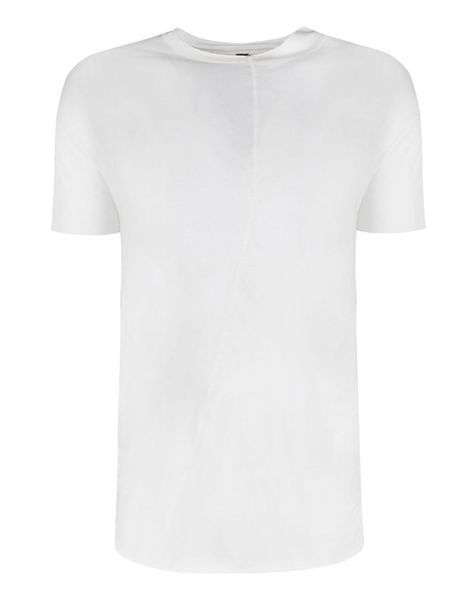 Barbarossa Moratti T-shirt | BM-SS1703 | Mężczyzna | Biały. Białe t-shirty Barbarossa Moratti, m, bez wzorów, z bawełny, bez kołnierzyka, bez ramiączek. W wyprzedaży za 99.00 zł.