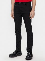 KARL LAGERFELD Jeansy 265840 541861 Czarny Slim Fit. Czarne jeansy KARL LAGERFELD, m. Za 459.99 zł.