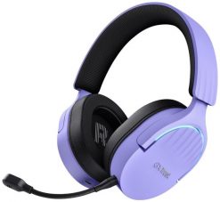 Trust GXT491P Fayzo Wireless Headset Fioletowe. Fioletowe słuchawki bezprzewodowe Trust. Za 235.00 zł.