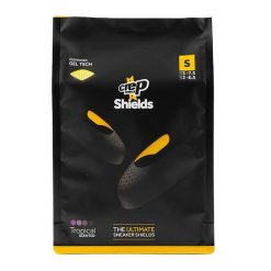 Ochraniacze Zapobiegające Zgnieceniom Crep. Czarne buty trekkingowe Crep Protect, bez wzorów, bez zapięcia. Za 54.99 zł.