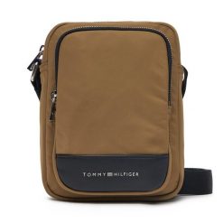 Saszetka Tommy Hilfiger. Brązowe saszetki i nerki Tommy Hilfiger, bez wzorów. Za 199.99 zł.