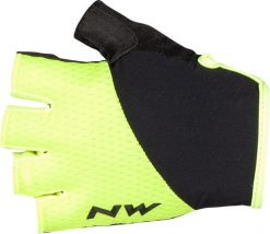 Rękawiczki rowerowe męskie NORTHWAVE FAST GRIP Glove żółte. Czarne rękawiczki Northwave, na lato, bez wzorów, z mikrofibry. Za 138.80 zł.
