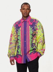 Versace Jeans Couture Koszula 76GAL21A Kolorowy Regular Fit. Koszule Versace Jeans Couture, m, bez wzorów, z bawełny, bez kołnierzyka, bez ramiączek. Za 2,349.00 zł.
