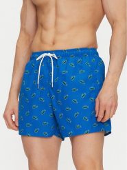 Lacoste Szorty kąpielowe MH7188 Niebieski Regular Fit. Niebieskie kąpielówki LACOSTE, m, bez wzorów, z syntetyku. Za 239.99 zł.