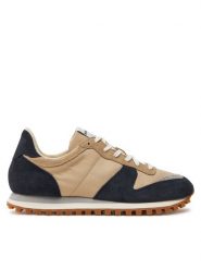 Novesta Sneakersy Marathon Trail N979002-73796Y001 Beżowy. Brązowe buty sportowe casual Novesta, bez wzorów, z materiału, bez zapięcia. Za 499.99 zł.