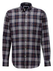 FYNCH-HATTON Koszula - Casual fit - w kolorze granatowym rozmiar: 3XL. Niebieskie koszule Fynch-Hatton, xl, bez wzorów, z bawełny, bez kołnierzyka, bez ramiączek. Za 100.99 zł.