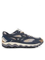 Mizuno Sneakersy Wave Mujin Tl D1GA2513 Czarny. Czarne buty sportowe casual Mizuno, bez wzorów, ze skóry, bez zapięcia. Za 589.99 zł.