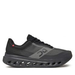 Buty do biegania On. Czarne buty do biegania On, bez wzorów, bez zapięcia, do biegania. Za 769.99 zł.