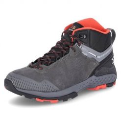 Buty trekkingowe męskie Garmont Groove Mid. Czarne buty trekkingowe Garmont, bez wzorów, z materiału, za kostkę, bez zapięcia, trekkingowe. Za 695.00 zł.