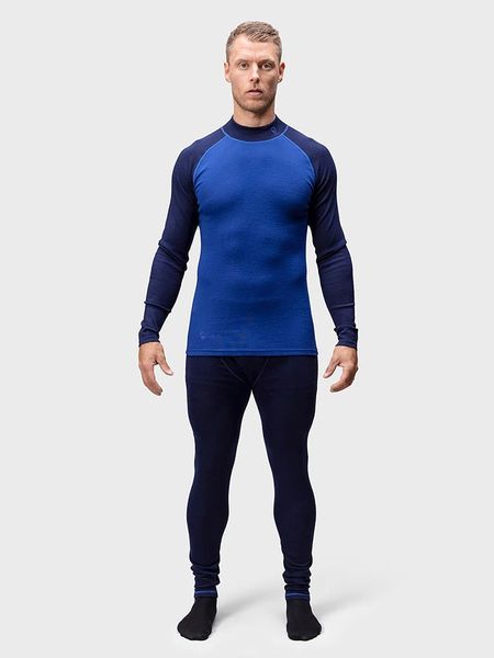 Halti 2-częściowy zestaw "Neva" w kolorze granatowo-niebieskim rozmiar: 3XL. Niebieskie bielizna termoaktywna Halti, xl, bez wzorów, z wełny, bez ramiączek. Za 201.08 zł.