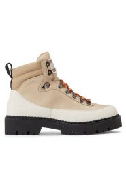 Tommy Jeans Trapery Tjm Boot Hiker EM0EM01252 Beżowy. Brązowe trapery Tommy Jeans, z jeansu, bez zapięcia. Za 899.99 zł.